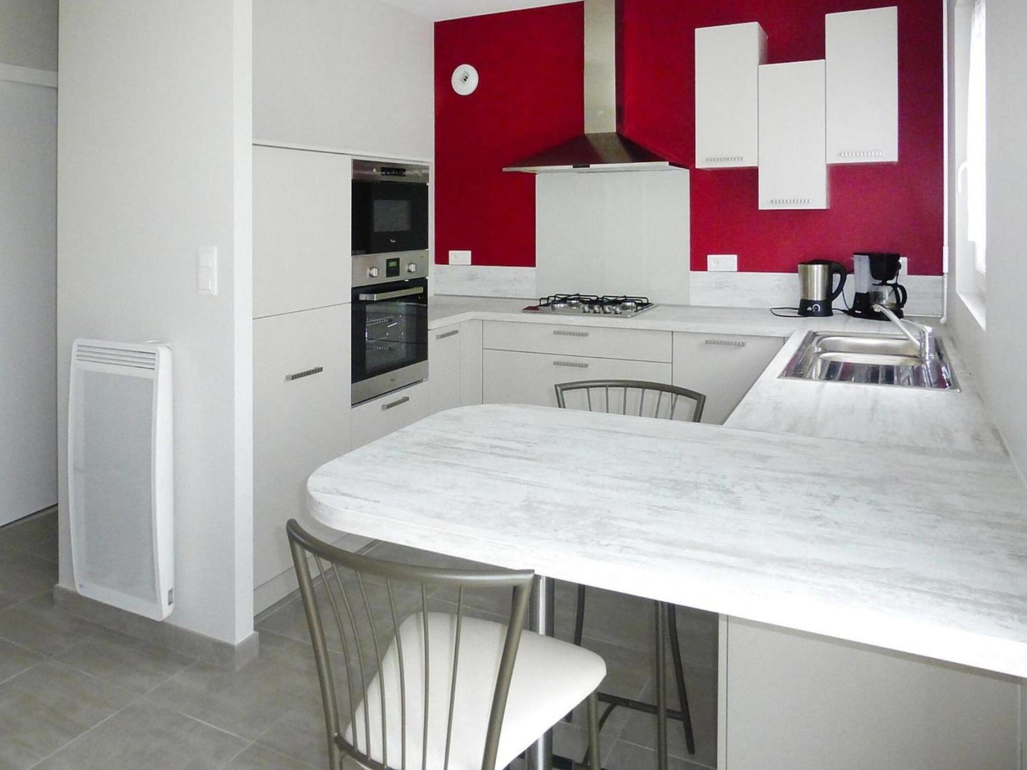 Modern Semi Detached House With Terrace Saint Quay Portrieux Villa Buitenkant foto